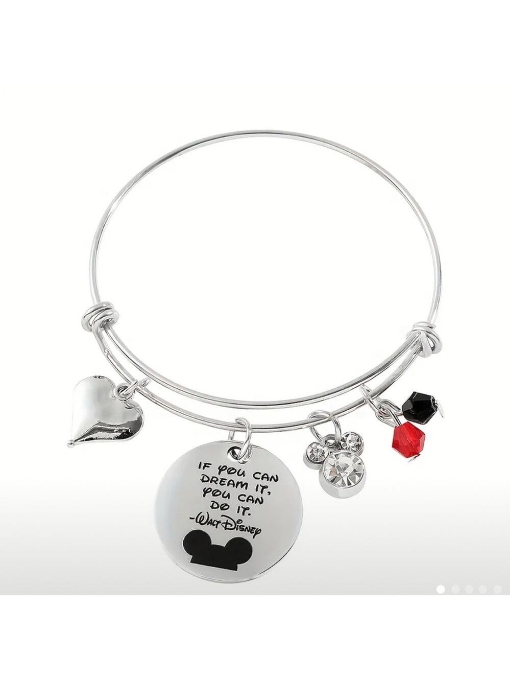 Silver Disney Charm Bracelet
